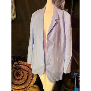 Women's DKNY Light Blue Blazer M
